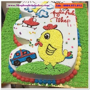 Bánh Sinh Nhật Con Gà Tuổi Dậu - V70